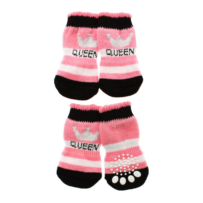 Pink ''Queen'' Hundstrumpor