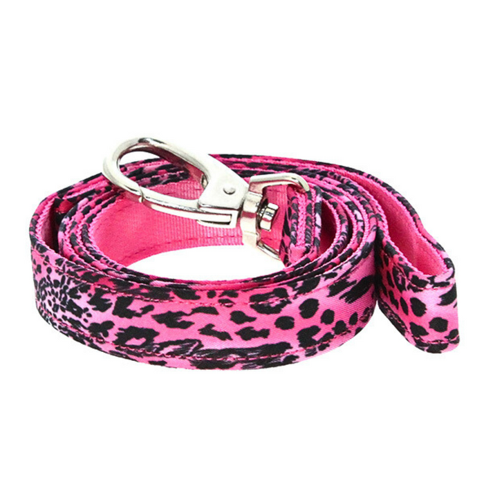 Hundkoppel - Pink Leopard